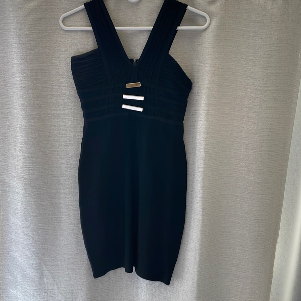 Black bandage dress
